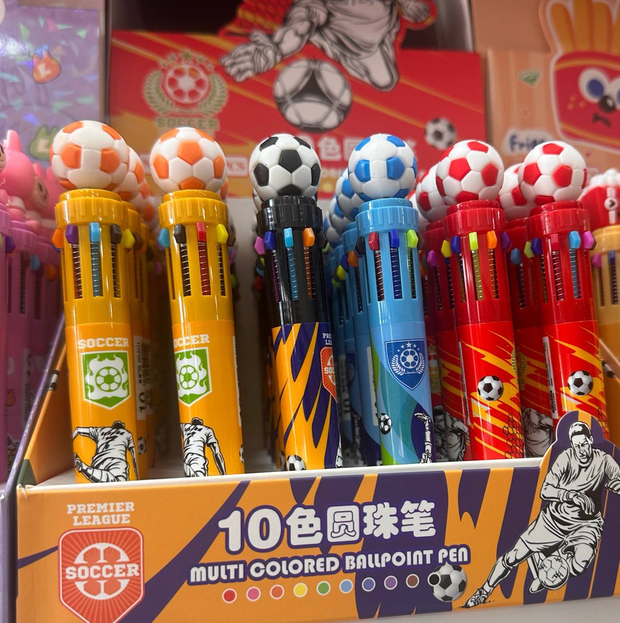 TOPLU MODEL 10 RENK KALEM /36LI STANT