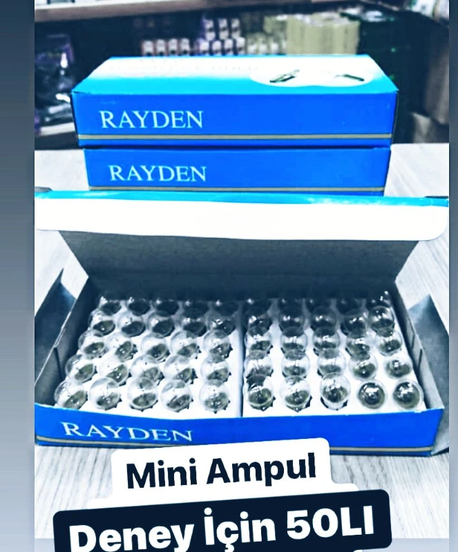 Mini Ampul / 50li Paket