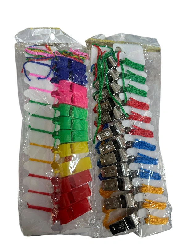 Metal Düdük 9,5 ₺  Paket 20li / Plastik Düdük 4,5₺  Paket 24lü