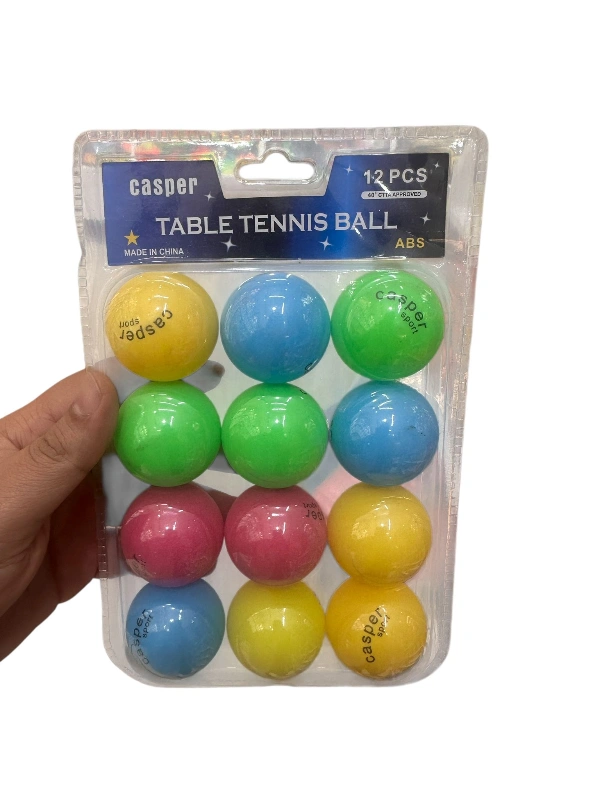 12Lİ RENKLİ PİNPON TOPU SETİ
