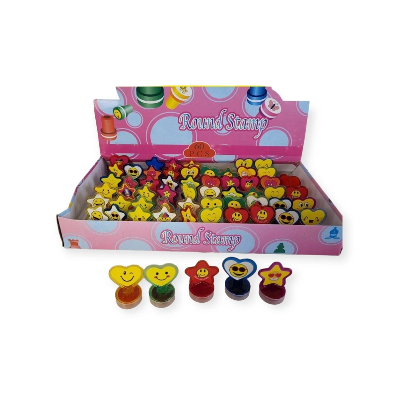 Figürlü Model Mühür Baskı / 60lı stant / Adet 6₺