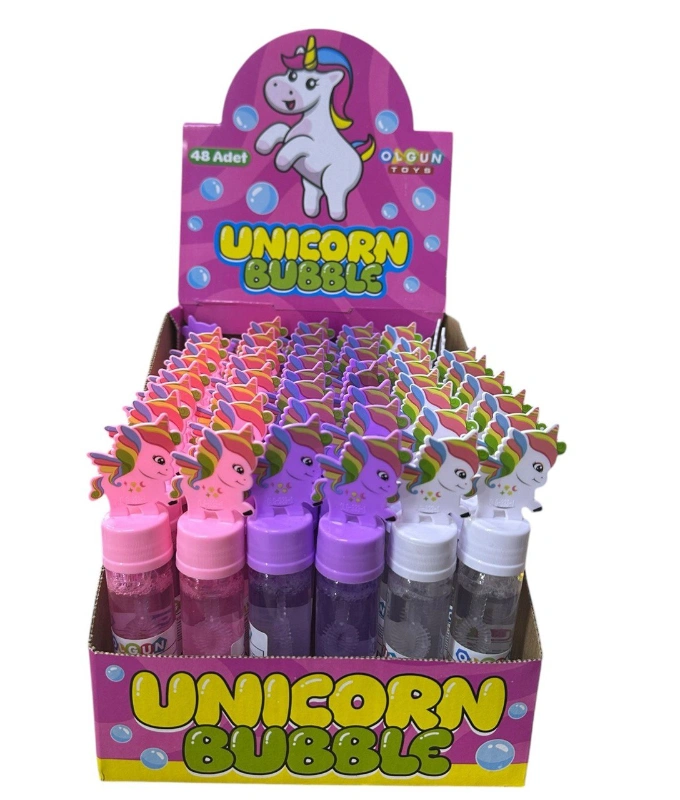 Unicorn Lüks Köpük Baloncuk / Paket 48li