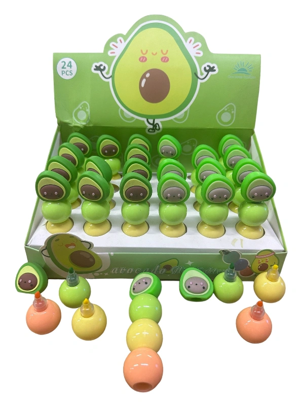 Avakado Lüks Mini Fosforlu / 24lü stant