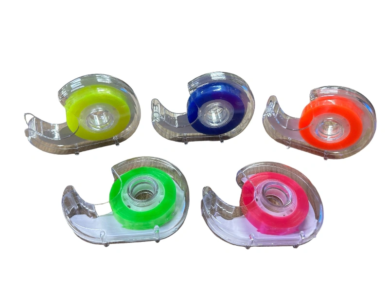 Neon Renkler  Bant Hediyeli Bant Makinesi / 12li paket