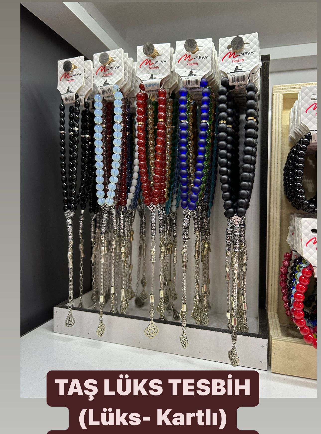 HEDİYELİK LÜKS TESBİH (60LI STANT HEDİYELİ)