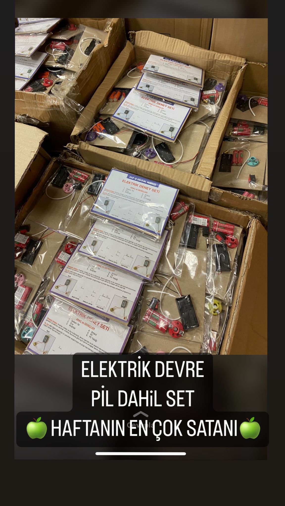 Elektrik Devresi Pil Dahil