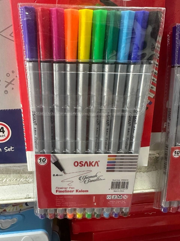 Osaka 10lu Fineliner Kalem Seti
