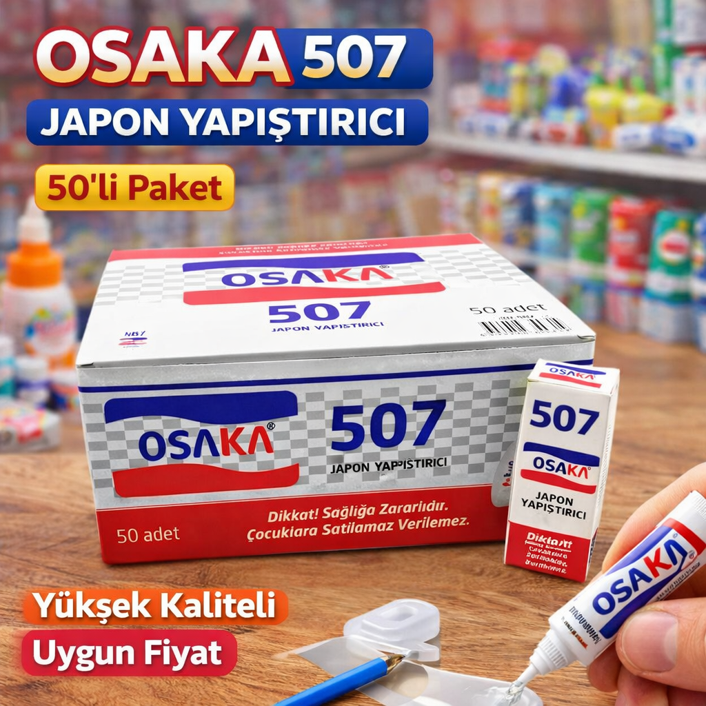 OSAKA 507 Yapıştırıcı/ 50li stant