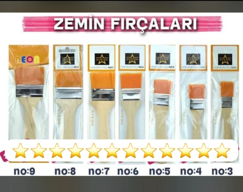 Zemin Fırçası Çeşitleri