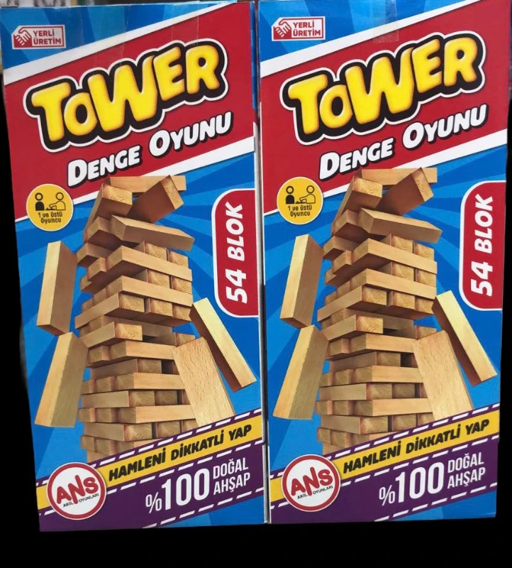 AnsTower Lüks Jenga Oyunu