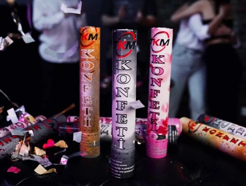 Konfeti Çeşitleri 30cm / 24lü Karışık paket