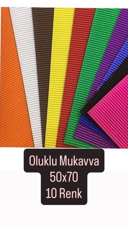 OLUKLU MUKAVVA 50X70 TABAKA 10LU PAKET