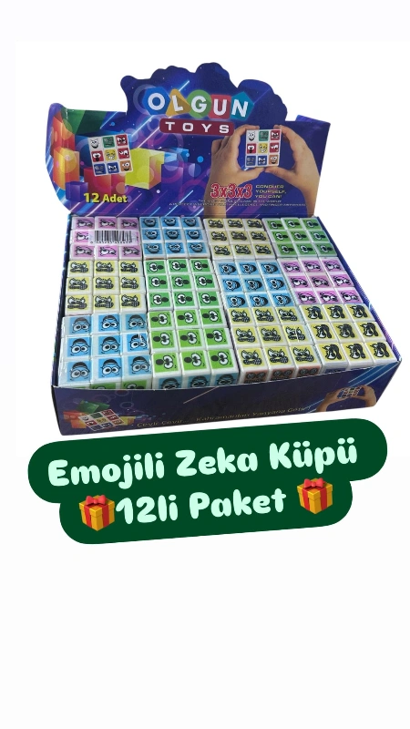 Emojili Zeka Küpü /  STANT 12li
