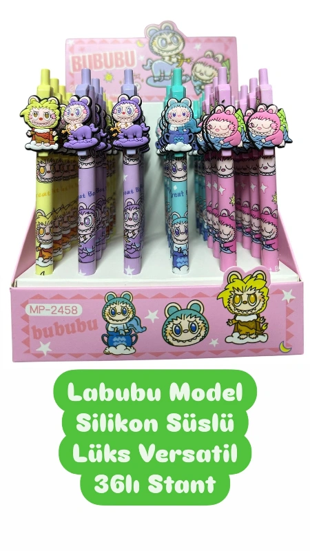 LABUBU  VERSATİL KALEM  /  36LI STANT
