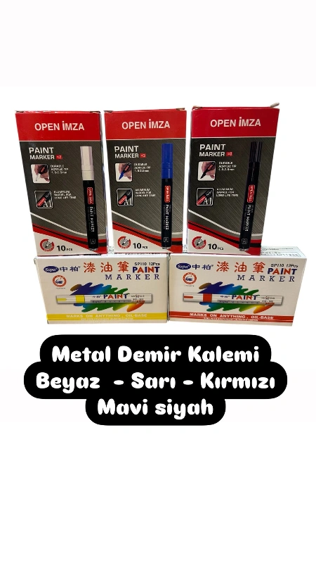 Adet: 22,5 ₺ / DEMİR KALEMİ / METAL KALEMİ  /