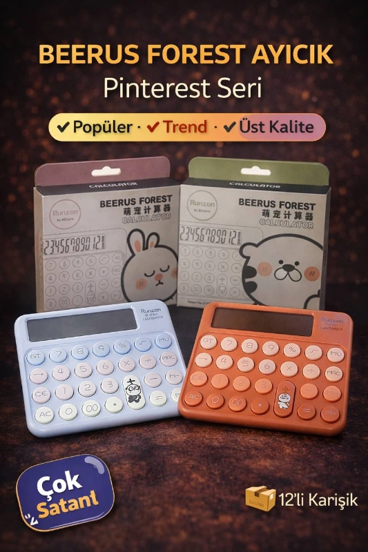 RZ 821 BEERUS FOREST PİNTEREST HESAP MAKİNESİ