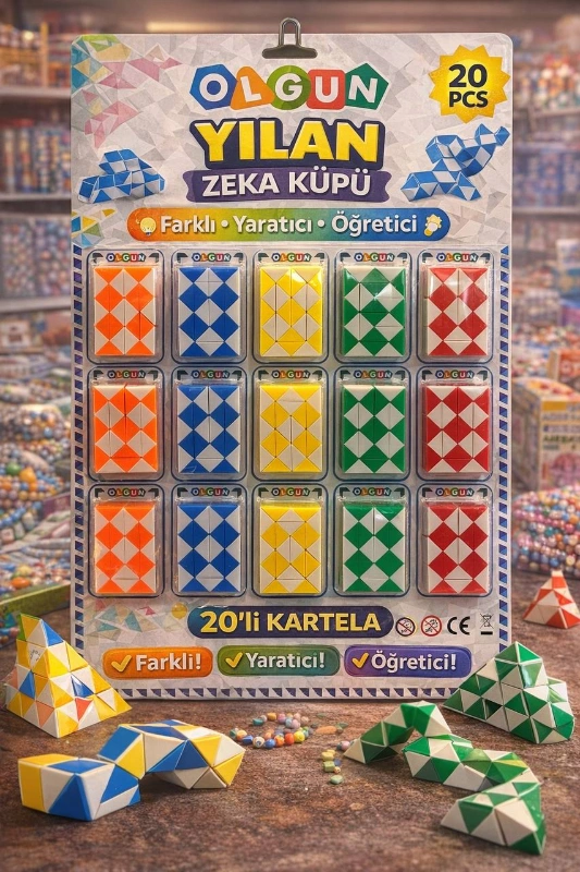 YILAN ZEKA KÜPÜ / 20Lİ PAKET