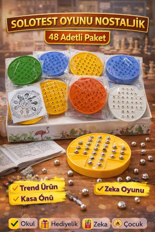 SOLOTEST NEON RENKLER / 24LÜ PAKET