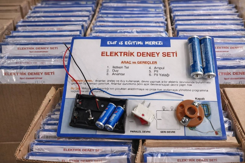ELEKTRİK DEVRESİ SETİ PİLLİ / 50Lİ PAKET