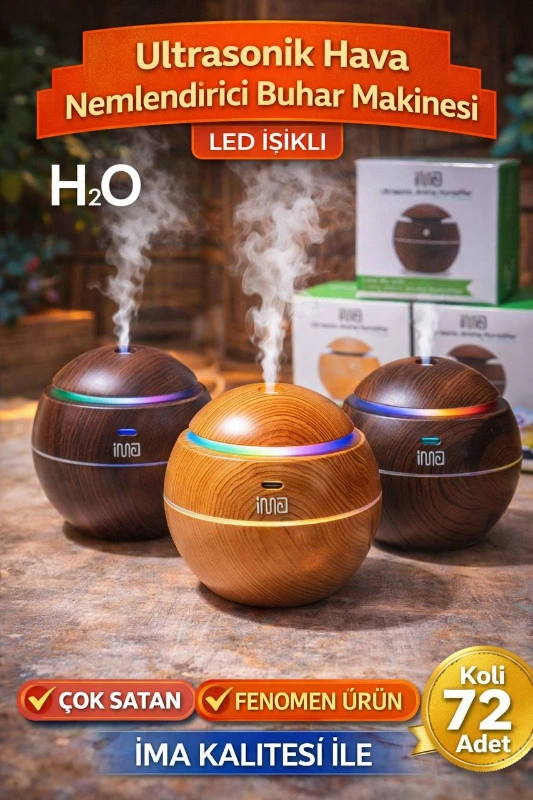 DEKORLU MODEL AHŞAP HEDİYELİK BUHAR MAKİNESİ / 12Lİ PAKET