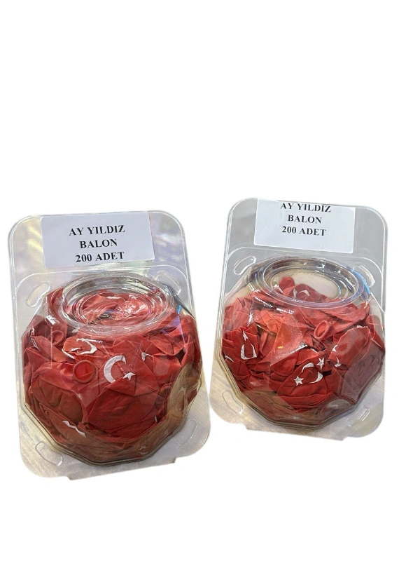 Adet: 1,75₺ / Bayrak Balon İthal Ürün / Paket 200lü