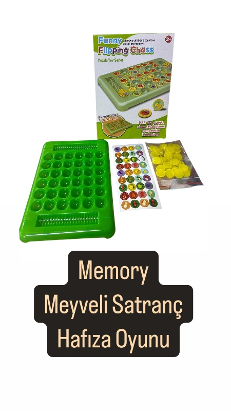 Memory Meyveli Hafıza Satranç Oyunu