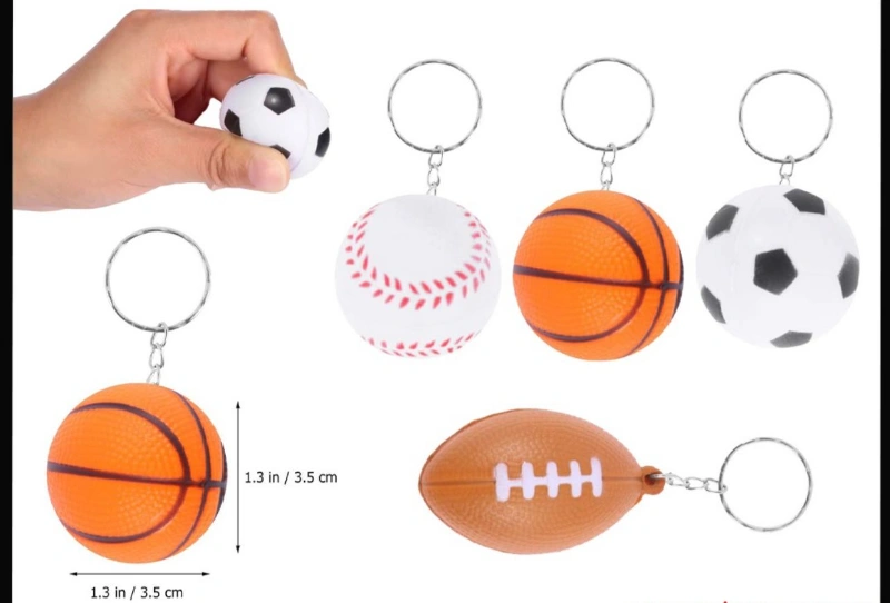 Adet: 17,5₺ /  Sünger Toplu Model Anahtarlık / Paket 12li