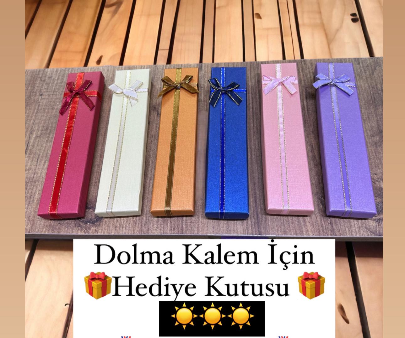 DOLMA KALEMLER İÇİN HEDİYELİK ÖZEL KUTU (24LÜ PAKET)