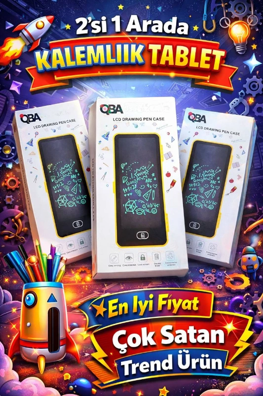 KALEMLİK TABLET 2Lİ TRENDY
