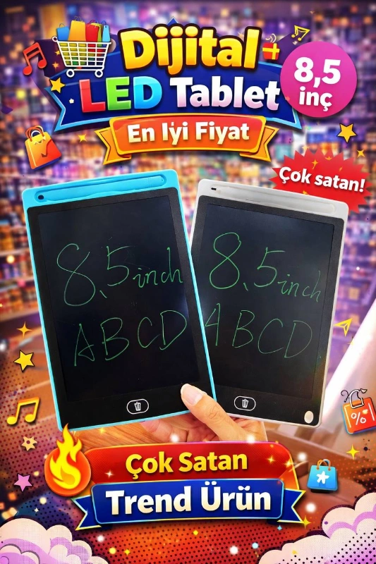 8,5inç DİJİTAL TABLET