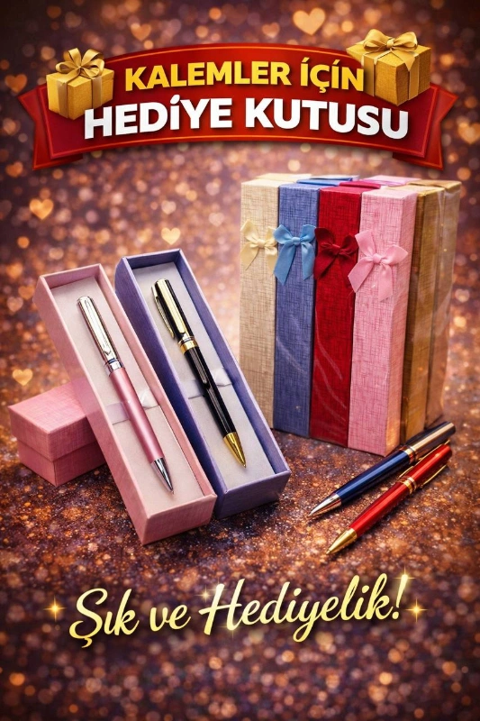 KALEM İÇİN HEDİYELİK KUTU / 24LÜ PAKET