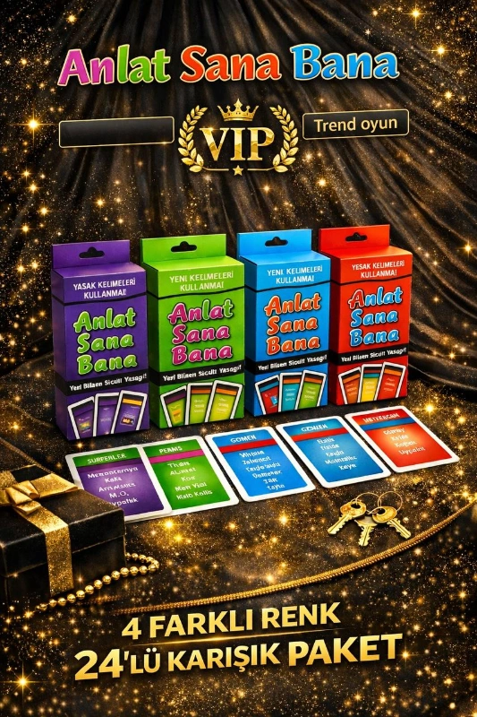 ANLATSANA BANA TABU KARTLARI / 24LÜ PAKET