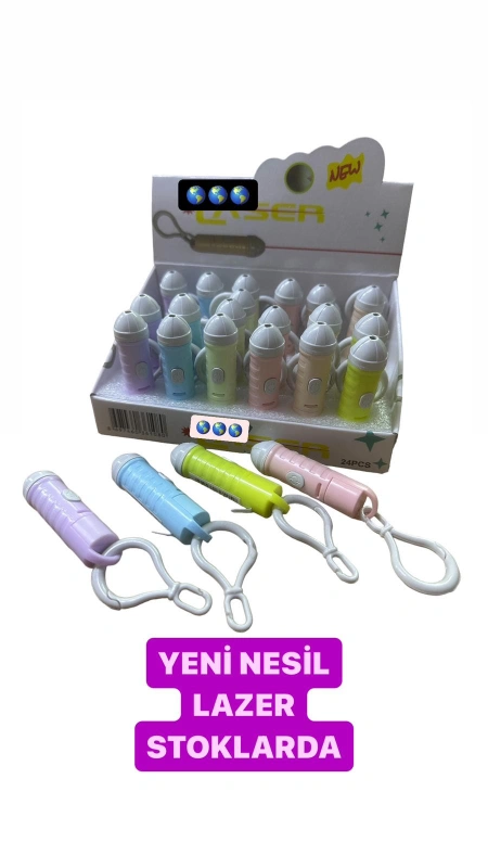 Yeni Nesil Lazer Pastel Renkler / 24lü stant