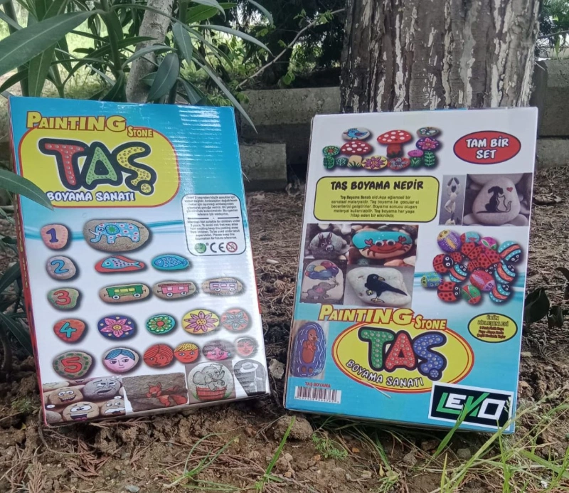Taş Boyama Seti
