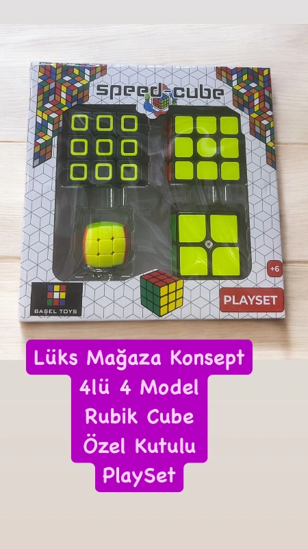 Mega Set Rubic Zeka Küp 4 Model