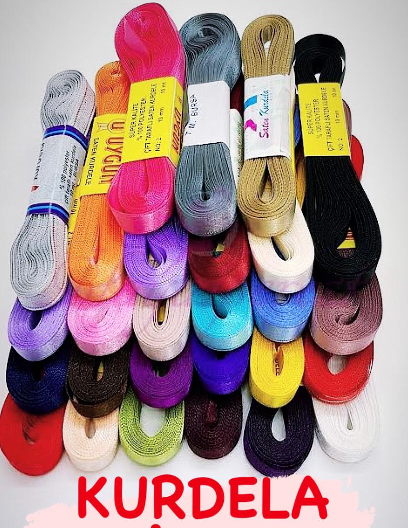 1CM KURDELA ( 100LÜ KARIŞIK PAKET)