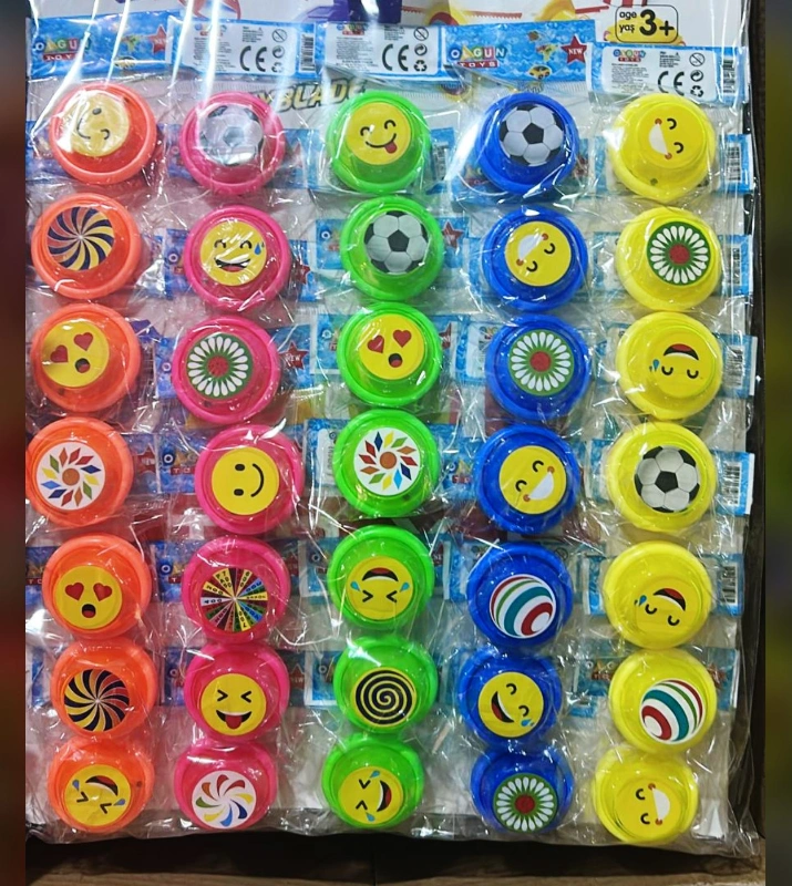 BİLYELİ MODEL EMOJİLİ YOYO / 35Lİ PAKET