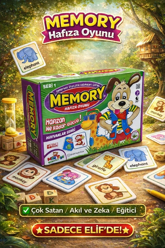 MEMORY HAFIZA ZEKA OYUNU MRTOYS