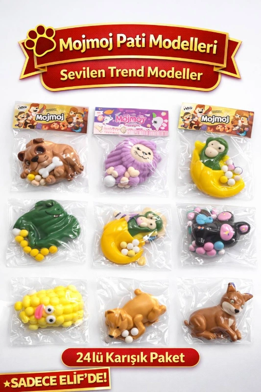 İTHAL MOJMOJ TREND FİGÜRLER / 12Lİ PAKET