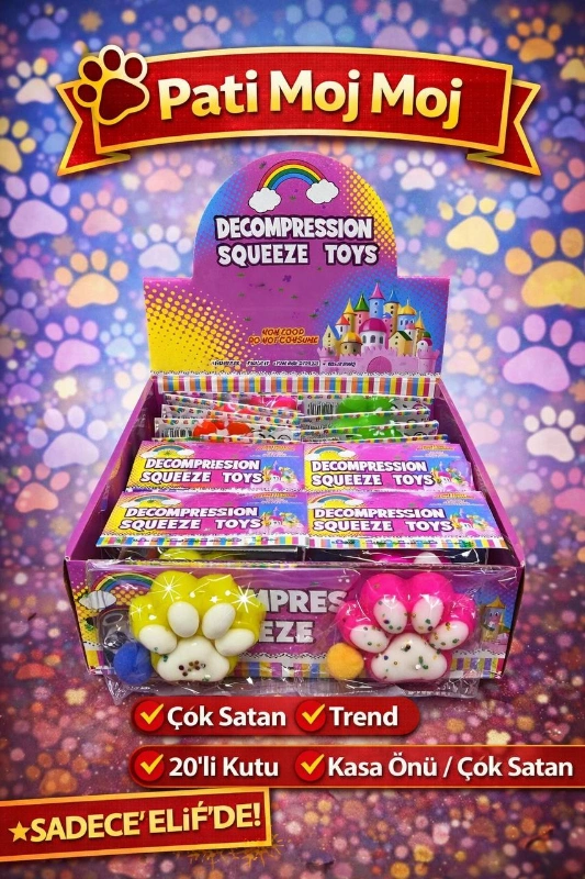 PATİ MODEL MOJMOJ / 20Lİ STANT