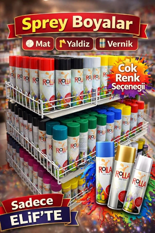 SPREY BOYA / 30LU KARIŞIK KUTU