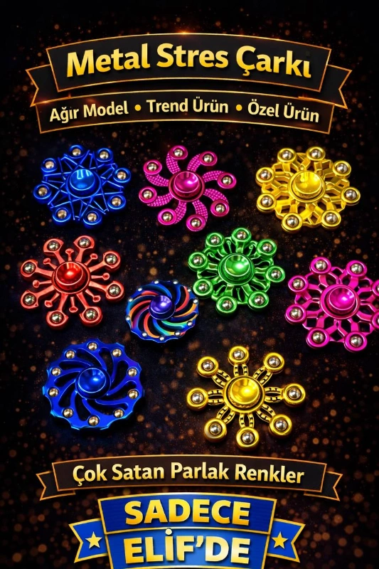 STRES ÇARKI METAL AĞIR CNTOYS / 24LÜ PAKET