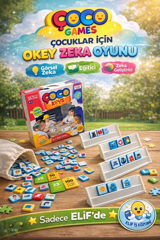 ÇOCO GAMES LÜKS GÖRSEL ZEKA GRUP OYUNU