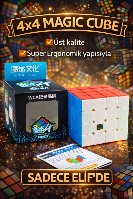 4 X 4 LÜKS CUBE VERSİYON