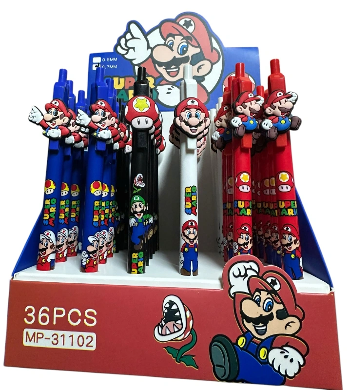 Adet: 20,5 ₺ / SÜPER MARİO Silikon Süslü Versatil / 36lı Paket