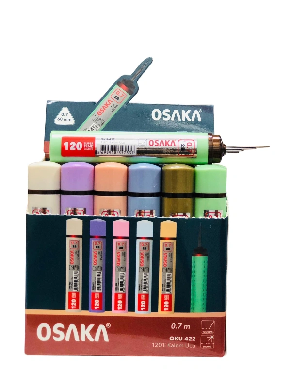 Tüp Model Lüks 120li Trend Kalem Ucu / 24lü Paket