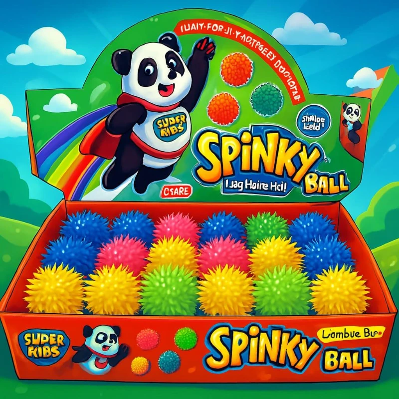 Adet: 22 ₺ /  Kirpi Top  Spinky Ball   / 24lü  Paket