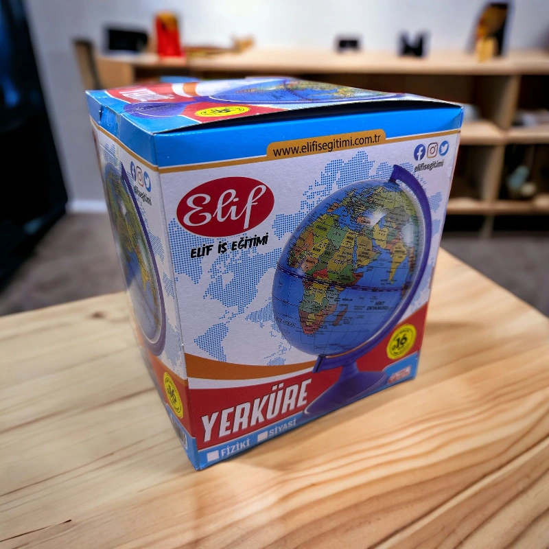 16Cm Masaüstü Yerküre Dünya Modeli