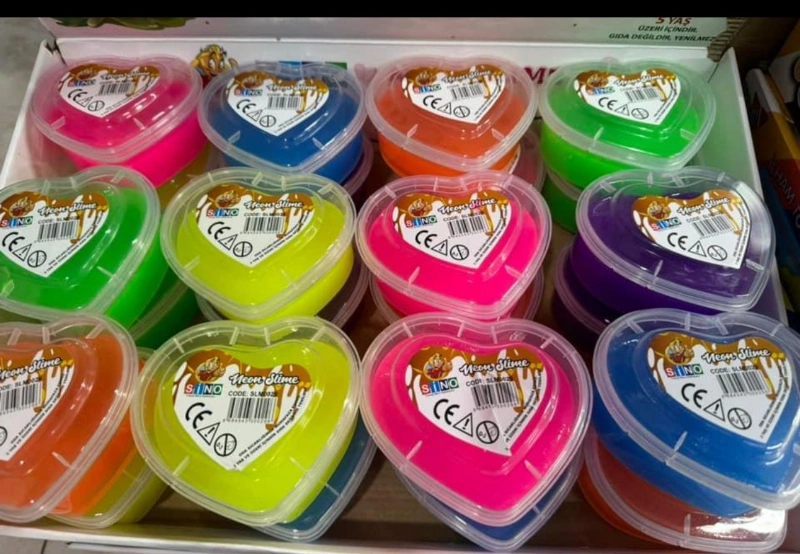 KALİTELİ KALP MODEL SLİME / (  24LÜ STANT )