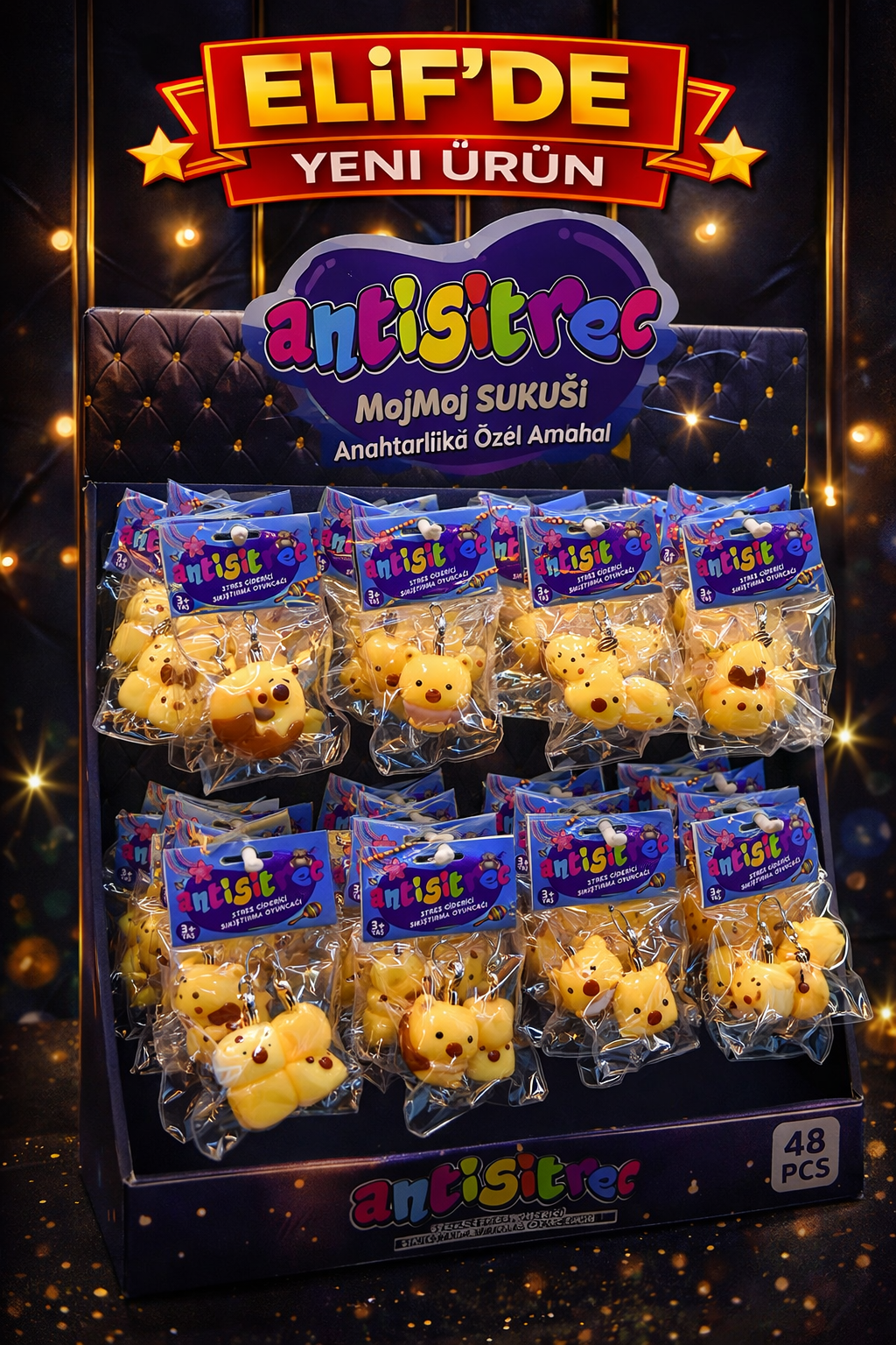 Antistres MojMoj SUKUŞi / 48li Stant